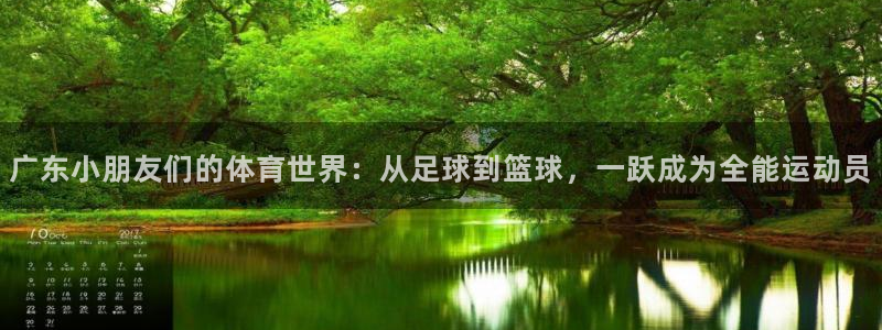 球速体育：广东小朋友们的体育世界：从足球到篮球，一跃成为全能运动员